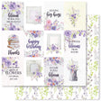 Purple Haze B 12x12 Paper (12pc Bulk Pack) 24079 - Paper Rose Studio