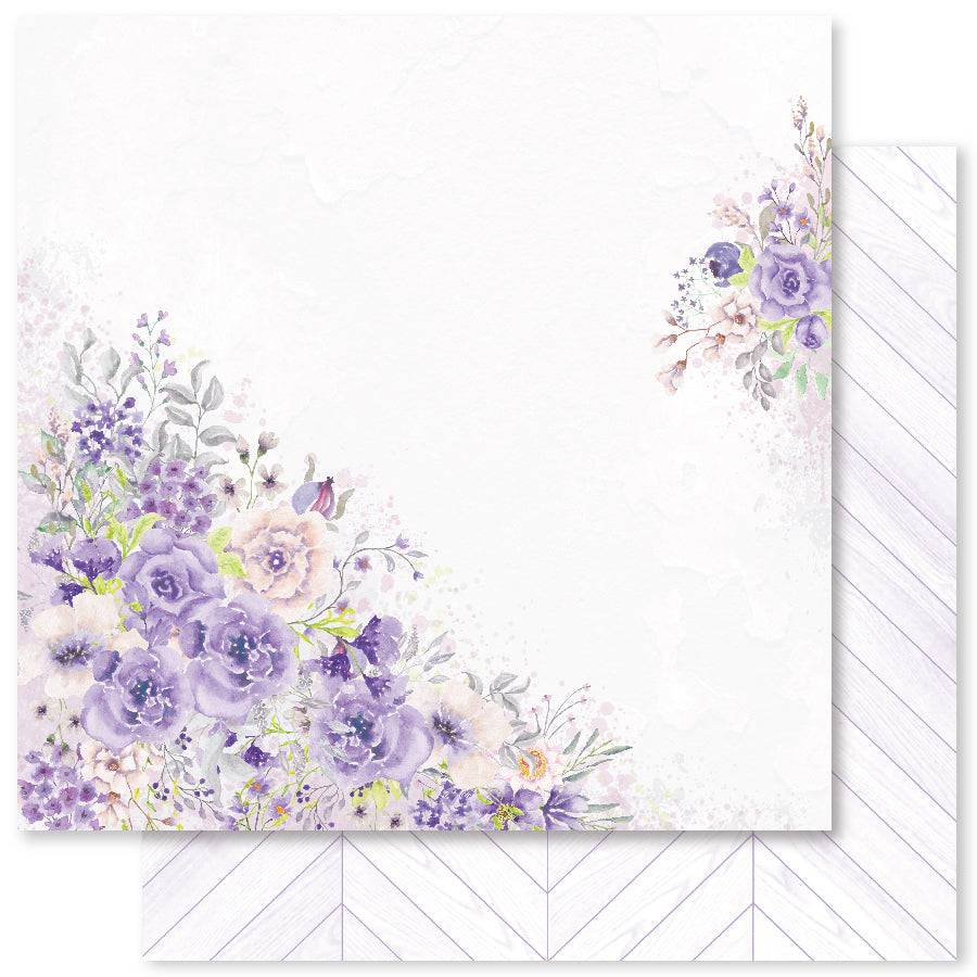 Purple Haze C 12x12 Paper (12pc Bulk Pack) 24082 - Paper Rose Studio