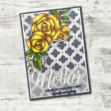 Quatrefoil Background 1 Metal Cutting Die 16969 - Paper Rose Studio