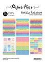 Rainbow A5 12pc Sentiment Sheets 19026 - Paper Rose Studio