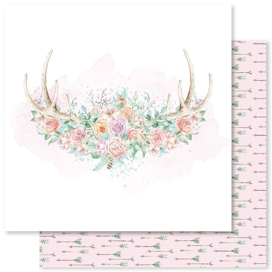 Rambling Rose - Boho D 12x12 Paper (12pc Bulk Pack) 27343 - Paper Rose Studio