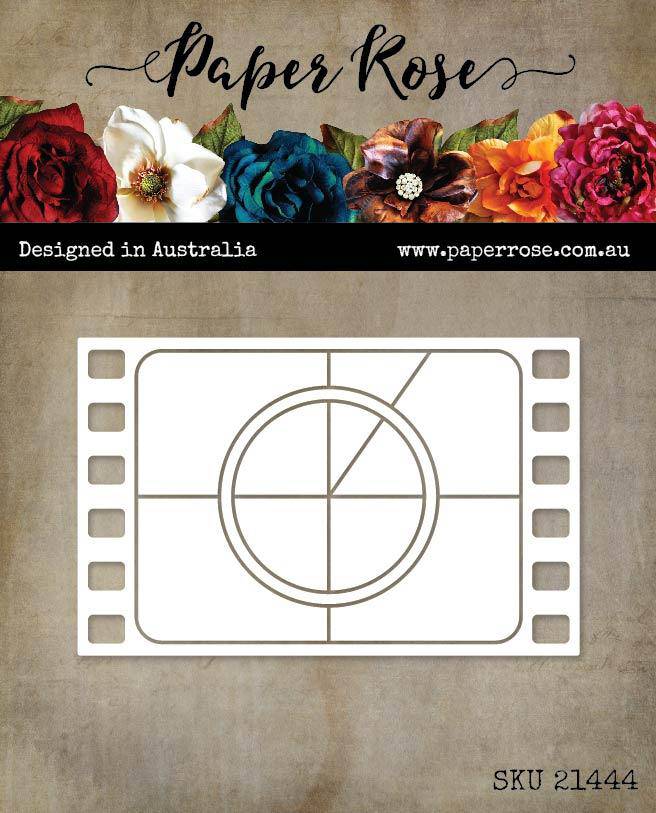 Retro Film Frame Countdown Metal Cutting Die 21444 - Paper Rose Studio