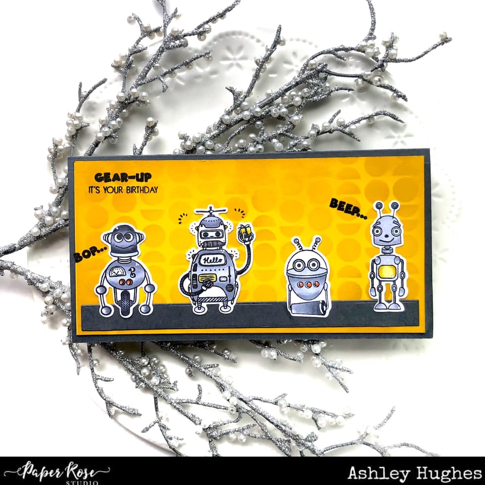 Robot Friends Metal Die Set 19091 - Paper Rose Studio