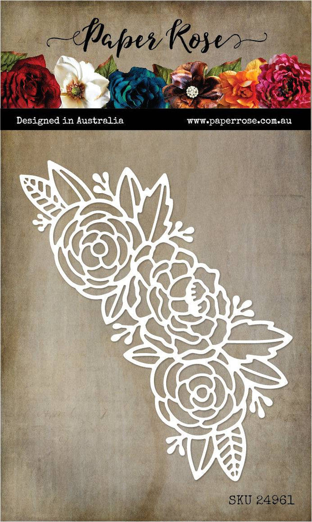 Rose Cluster Metal Cutting Die 24961 - Paper Rose Studio