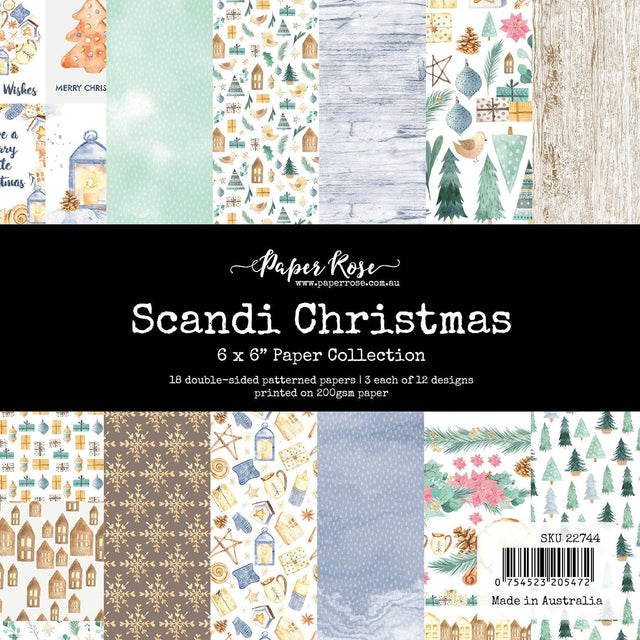 Scandi Christmas 6x6 Paper Collection 22744 - Paper Rose Studio