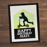 Scooter Boy Metal Cutting Die 21255 - Paper Rose Studio