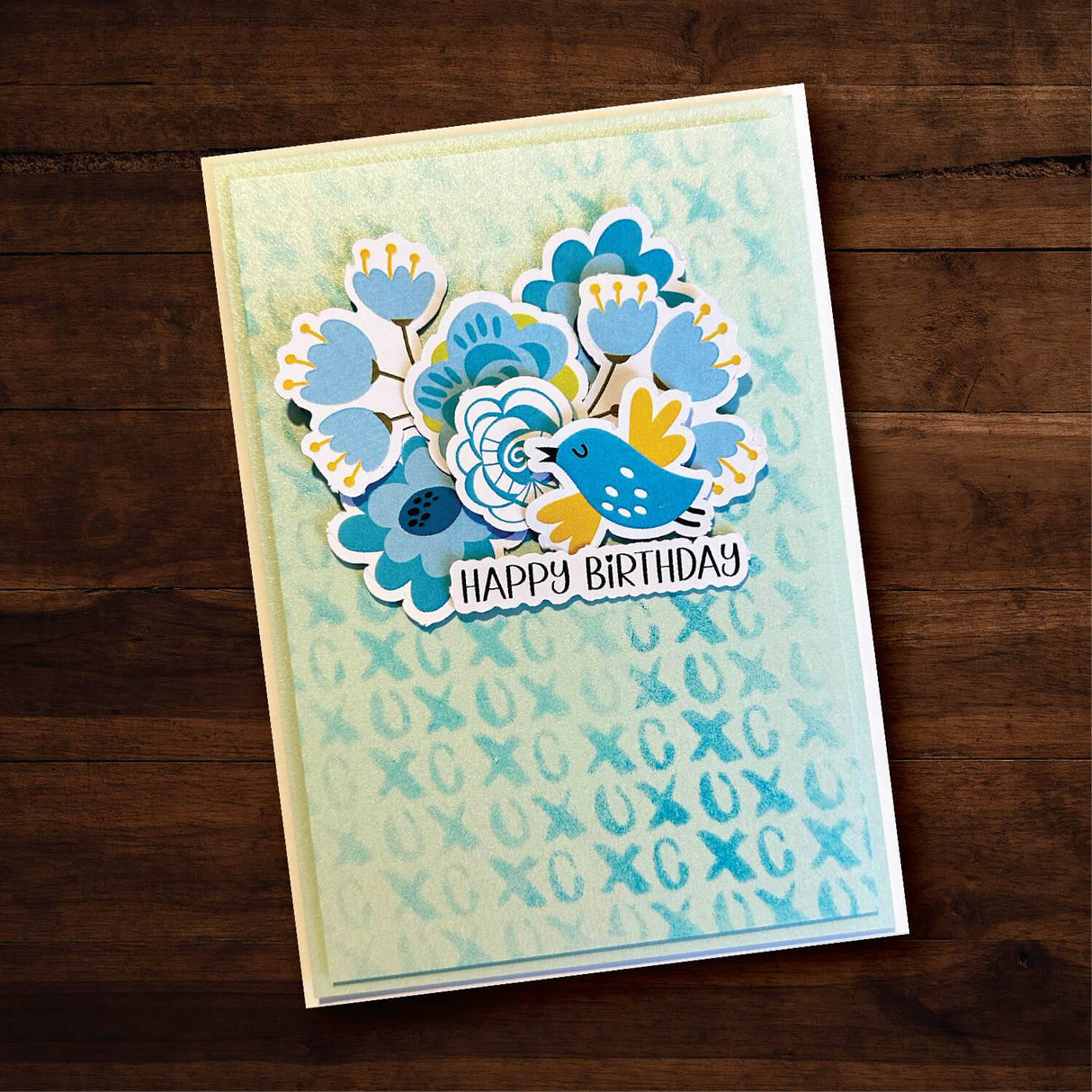 Sea Mist Shimmer Cardstock A5 10pc 29503 - Paper Rose Studio