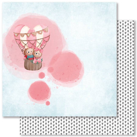 Sending Hugs F 12x12 Paper (12pc Bulk Pack) 29062 - Paper Rose Studio