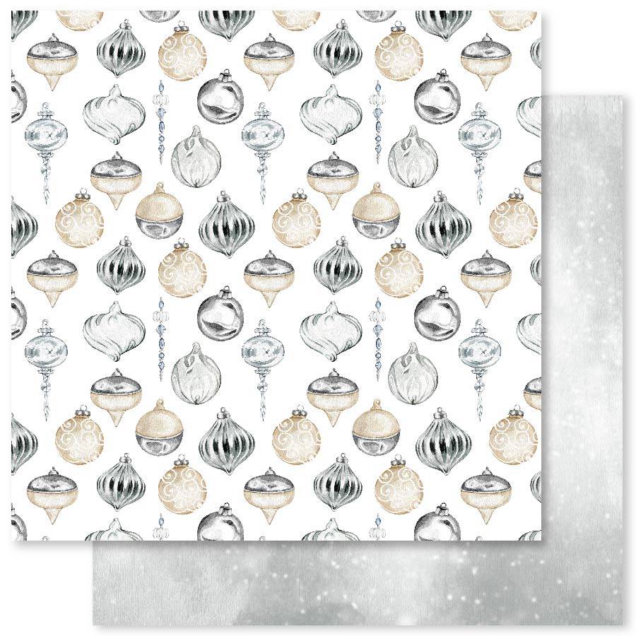 Silver Bells 1 A 12x12 Paper (12pc Bulk Pack) 26800 - Paper Rose Studio