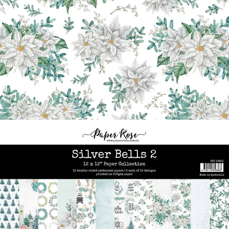 Silver Bells 2 12x12 Paper Collection 26821 - Paper Rose Studio