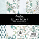 Silver Bells 2 6x6 Paper Collection 26842 - Paper Rose Studio