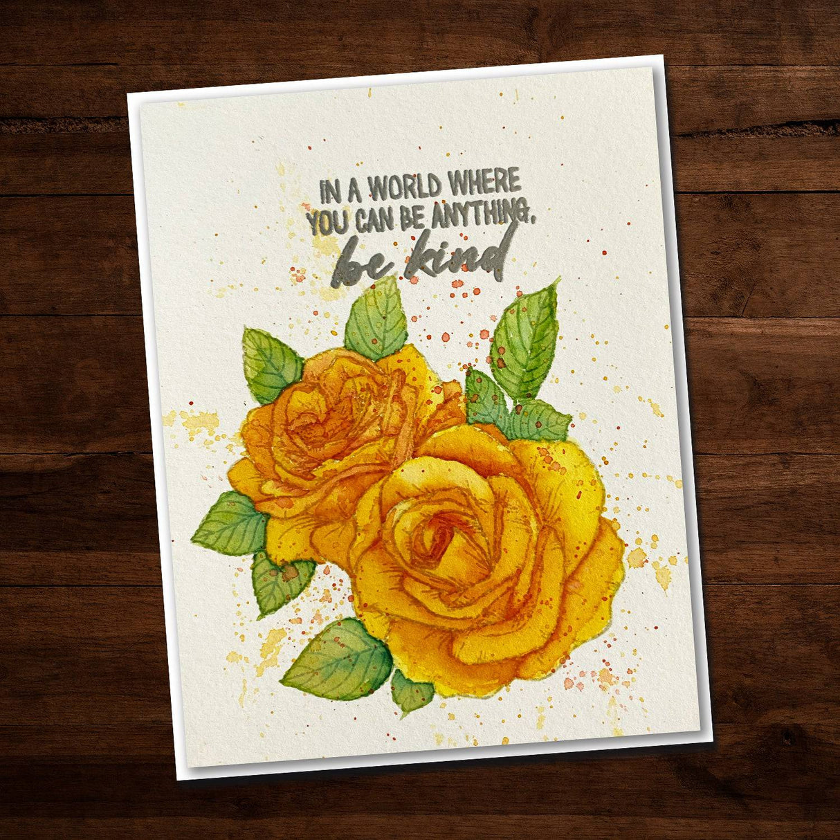 Sketchy Roses 4x6" Clear Stamp Set 18636 - Paper Rose Studio