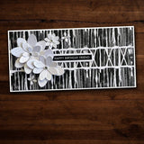 Slimline Texture 1 Metal Cutting Die 22783 - Paper Rose Studio