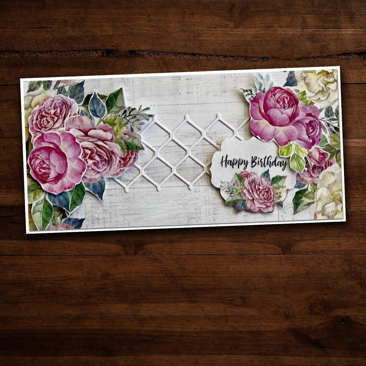 Slimline Texture 2 Metal Cutting Die 22786 - Paper Rose Studio