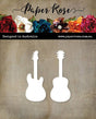 Small Guitar Duo Metal Cutting Die 28288 - Paper Rose Studio