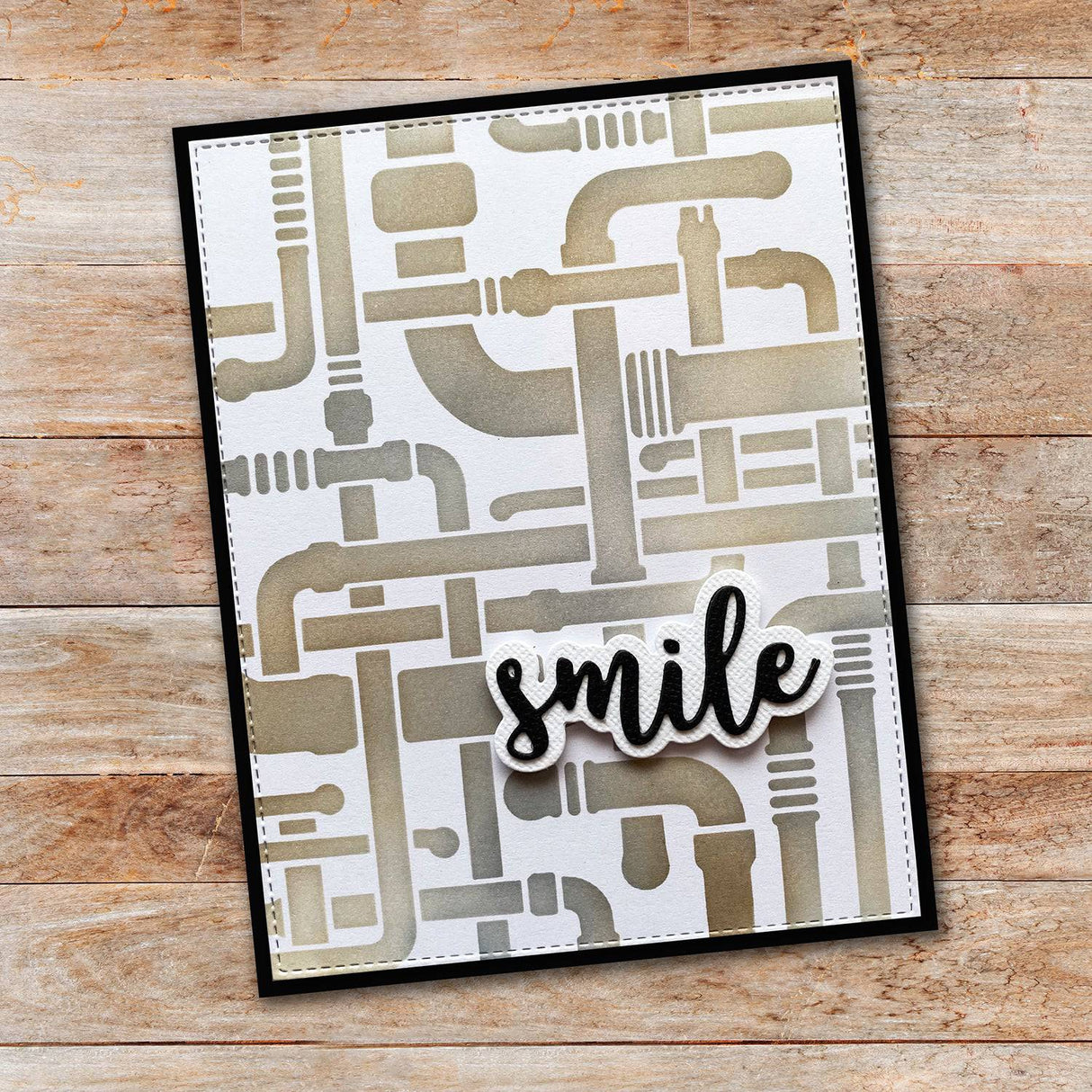 Smile Layered Metal Cutting Die 18243 - Paper Rose Studio