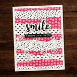 Smile Layered Metal Cutting Die 18243 - Paper Rose Studio