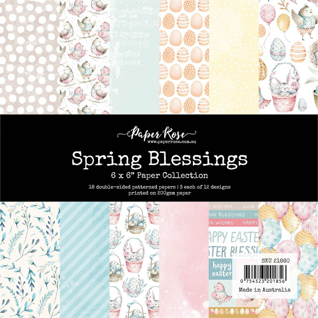 Spring Blessings 6x6 Paper Collection 21660 - Paper Rose Studio