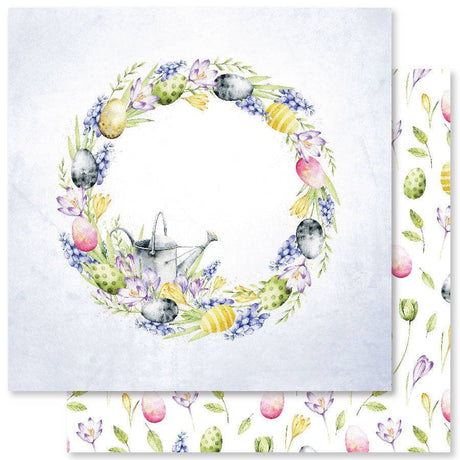 Spring Bunnies D 12x12 Paper (12pc Bulk Pack) 29485 - Paper Rose Studio