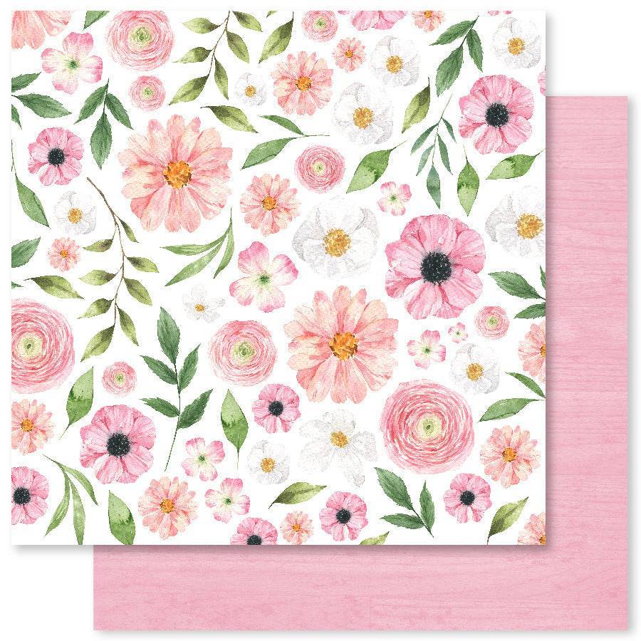 Spring Garden D 12x12 Paper (12pc Bulk Pack) 25300 - Paper Rose Studio