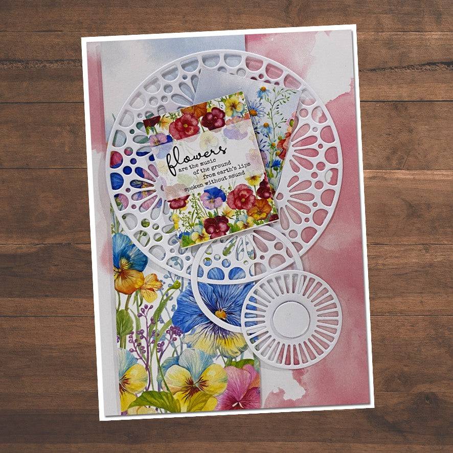 Stephanie Circle Metal Cutting Die 21336 - Paper Rose Studio