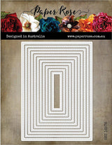 Stitched Rectangles - Australian Metal Cutting Die 16576 - Paper Rose Studio