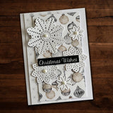 Stitching Snowflake Set Metal Cutting Die 26350 - Paper Rose Studio