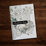 Stitching Snowflake Set Metal Cutting Die 26350 - Paper Rose Studio