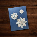 Stitching Snowflake Set Metal Cutting Die 26350 - Paper Rose Studio