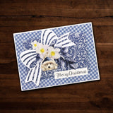 Striped Bow Large Metal Cutting Die 26581 - Paper Rose Studio