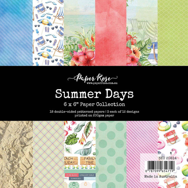 Summer Days 6x6 Paper Collection 20814 - Paper Rose Studio