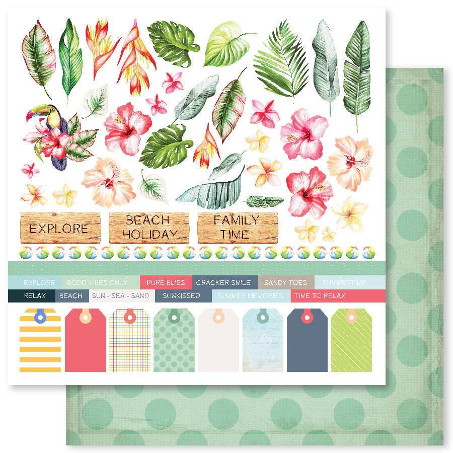 Summer Days C 12x12 Paper (12pc Bulk Pack) 20802 - Paper Rose Studio