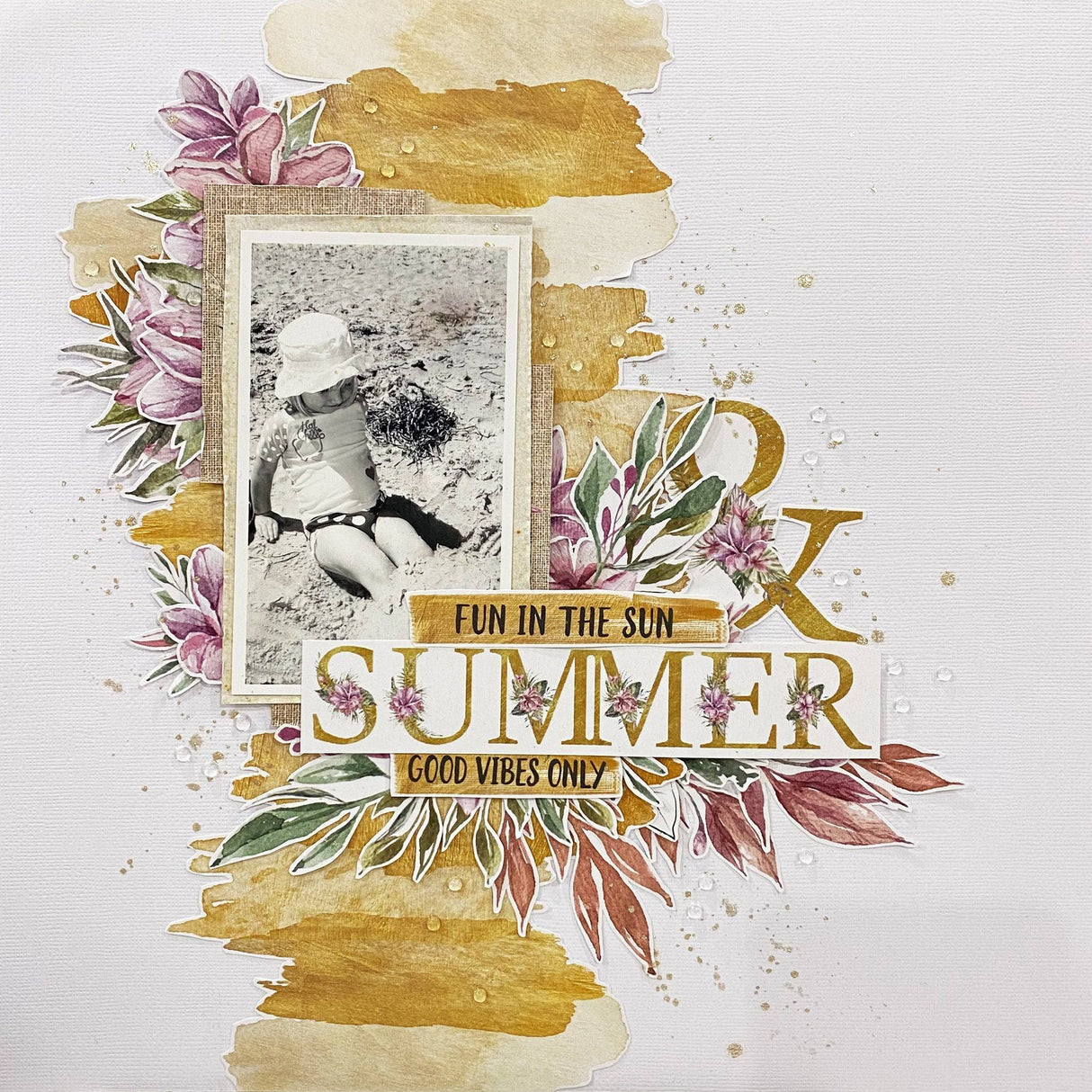 Summer Holiday A 12x12 Paper (12pc Bulk Pack) 22603 - Paper Rose Studio