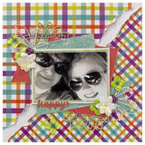 Summer Plaid 12x12 Paper Collection 20237 - Paper Rose Studio