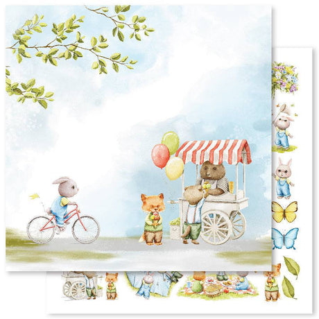 Sunny Days F 12x12 Paper (12pc Bulk Pack) 25165 - Paper Rose Studio