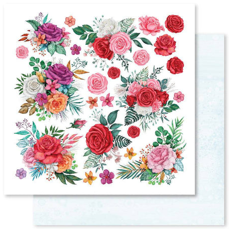 Sweet Blooms F 12x12 Paper (12pc Bulk Pack) 24991 - Paper Rose Studio