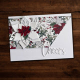 Tall Script Words Cheers Holidays Metal Cutting Die 26113 - Paper Rose Studio