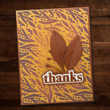 Thanks Chunky Double Layered Metal Cutting Die 19541 - Paper Rose Studio