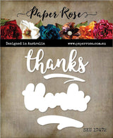 Thanks Layered Metal Cutting Die 17472 - Paper Rose Studio