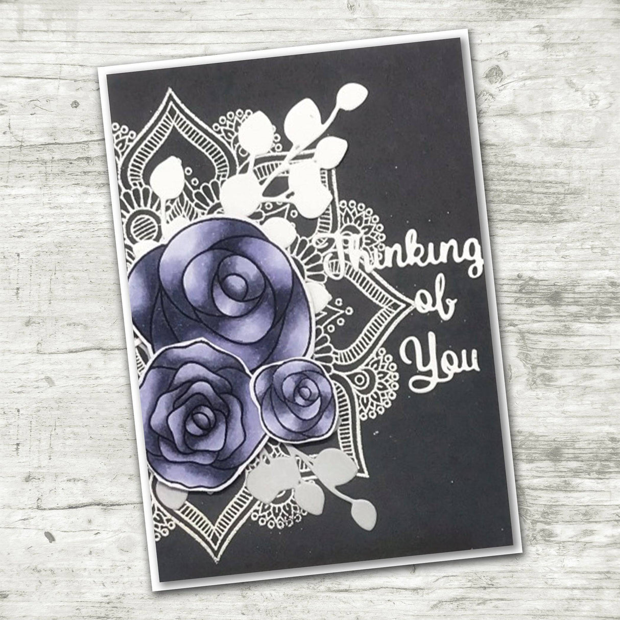 Thinking of You Small Metal Cutting Die 16898 - Paper Rose Studio