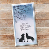 Three Little Dogs Metal Cutting Die 17484 - Paper Rose Studio