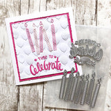 Time to Celebrate Metal Cutting Die 21150 - Paper Rose Studio