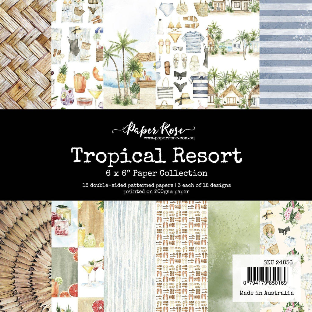 Tropical Resort 6x6 Paper Collection 24856 - Paper Rose Studio