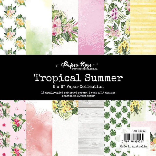 Tropical Summer 6x6 Paper Collection 24832 - Paper Rose Studio