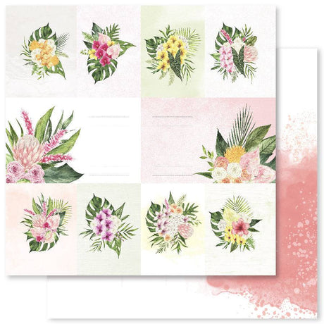 Tropical Summer F 12x12 Paper (12pc Bulk Pack) 24829 - Paper Rose Studio