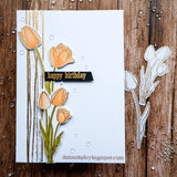 Tulips Clear Stamp Set 17301 - Paper Rose Studio