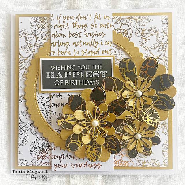 Urban Garden - Gold 6x6 Paper Collection 26626 - Paper Rose Studio