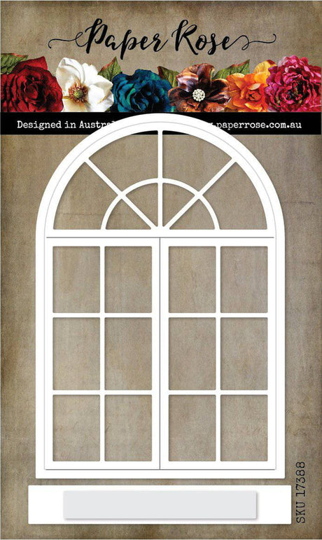 Victorian Arched Window Metal Cutting Die 17388 - Paper Rose Studio