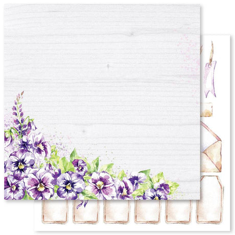 Violet Dream B 12x12 Paper (12pc Bulk Pack) 28342 - Paper Rose Studio