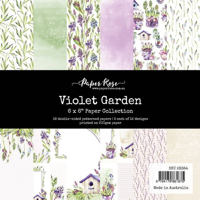 Violet Garden 6x6 Paper Collection 28384 - Paper Rose Studio